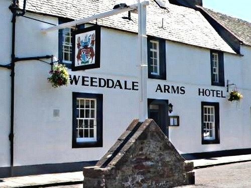 Tweeddale Arms Hotel Gifford Buitenkant foto